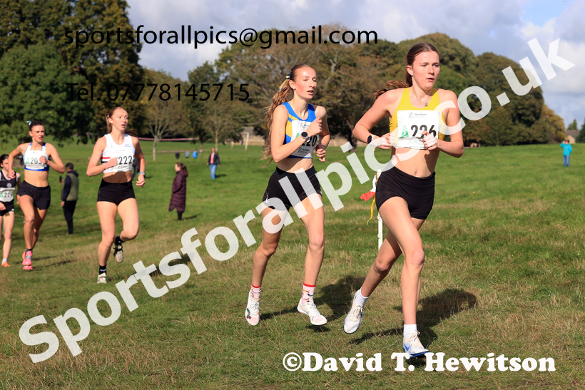 Senior Womens 2026 Northern Cross Country Relays, Graves Park, Sheffield. Photo: David T. Hewitson/Sports for All Pics